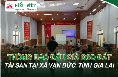 Quyền sử dụng đất đợt 1/2026 tại khu dân cư Đồng Xe Thu, thôn Thế Thạnh 2, xã Vạn Đức, tỉnh Gia Lai.