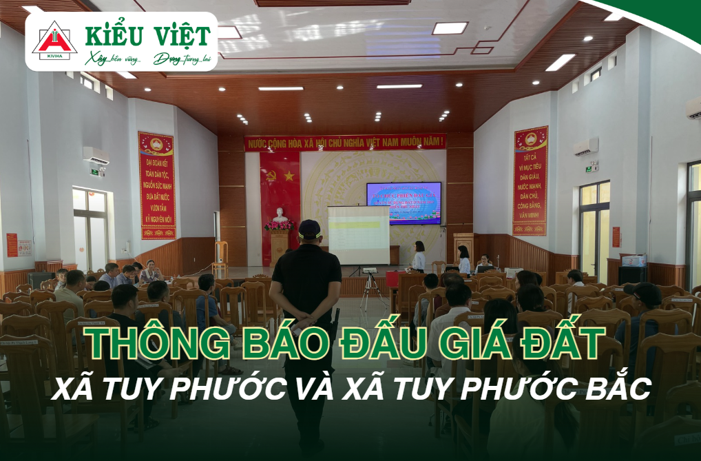 Quyền sử dụng đất đối với các lô đất ở còn lại tại tại xã Tuy Phước và xã Tuy Phước Bắc, tỉnh Gia Lai